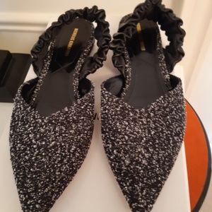 Nickolas Kirkwood Grey Melange Mules